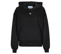 Calvin Klein Jeans Sweatshirt MICRO MONOLOGO HOODIE in Black EU M