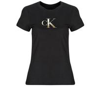 Calvin Klein Jeans T shirt GRADIENT CK SLIM TEE in Black EU L