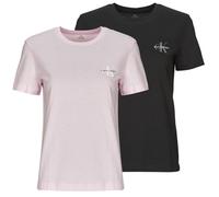 Calvin Klein Jeans T shirt MONOLOGO CN 2 PACK TEE X2 in Multicolour EU XS