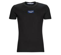 Calvin Klein Jeans T shirt TRANSPARENT STRIPE LOGO TEE in Black EU S