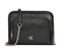 Calvin Klein Jeans Utility Shoulder Bag Leather 34 cm black