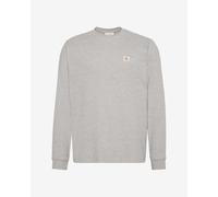 Calvin Klein Jeans Waffle Badge Sweatshirt Grey - XL