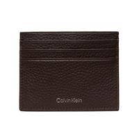 CALVIN KLEIN JEANS Wallets and purses for men Card holder with engraved logo