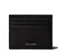 CALVIN KLEIN JEANS Wallets and purses for men Card holder with engraved logo