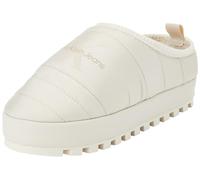 Calvin Klein Jeans Women Home Slipper NY ML FAD Slipper, Eggshell, 6.5
