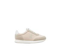 Calvin Klein Jeans Women Retro Runner Low LACE NY ML, Whisper Pink/Eggshell/White, 37 EU