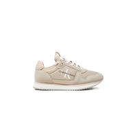 Calvin Klein Jeans Women Runner Sock Laceup NY-LTH W, Eggshell/Whisper Pink, 41 EU