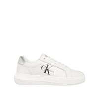 Calvin Klein Jeans Women Sneakers Bright White - Silver 5 UK