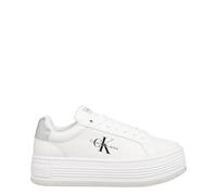Calvin Klein Jeans Women Sneakers Bright White - Silver 6 UK