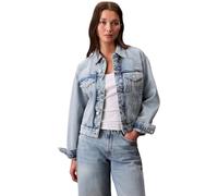 Calvin Klein Jeans Women's 90s TRUCKER LAFAYETTE LV047C791G Jackets, Blue (LAFAYETTE), XXS