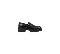 Calvin Klein Jeans Womens Classic Platform Loafer - Black Leather - Size EU 40