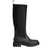 Calvin Klein Jeans Women's HIGH RAINBOOT NEOPRENE YW0YW02002 Rainboots, Black (Ck Black), 6.5