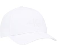 Calvin Klein Jeans Women's Mono Logo Baseball Cap, White (Ivory), One Size