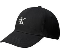Calvin Klein Jeans Women's Monogram Embroidery Baseball Cap LV04K5024G Cap, Black (Black), One Size