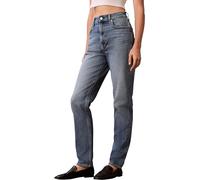 Calvin Klein Jeans Women's NEW MOM Jean Delaware LV047D841G Jeans, Blue (Delaware), LG25