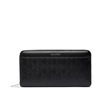 CALVIN KLEIN JEANS Women's wallets and purses Wallet with long zip embossed iconic logo