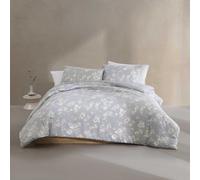 Calvin Klein - King Comforter Set, Floral Inspired Soft Bedding with Matching Shams, Oeko-Tex Certified (Eternity Floral Grey, King)