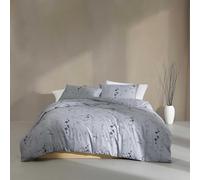 Calvin Klein - King Duvet Cover Set, Soft Cotton Sateen Bedding with Shams, Button & Corner Tie Closure (Wildflower Dusk Purple)