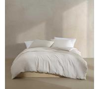 Calvin Klein - King Duvet Cover Set, Super Soft Textured Bedding with Matching Shams, Reversible Home Decor, Oeko-Tex Certified (Seersucker Beige, King)