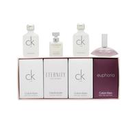 Calvin Klein Ladies Mini Set Gift Set: 2 x CK One EDT 10ml + Eternity 5ml + Euphoria 4ml