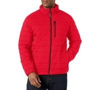 Calvin Klein Lightweight Puffer Water-Resistant Down Men’s Jacket, Deep Red, M
