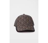 Calvin Klein Logo All-over Print Jacquard Bucket Hat Lotus Beige/black size OS | Outlet | Women | Brown OS