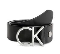 Calvin Klein Women's Ck Logo Belt 3.5cm Belt, Black (Black 001), 34 (Manufacturer size: 75)