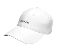 Calvin Klein Logo Embroidery Baseball Cap White