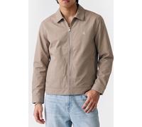 Calvin Klein Long Sleeve Padded Cotton Zip Jacket Vintage Khaki size M | Light Jackets Outlet | Men | Brown M