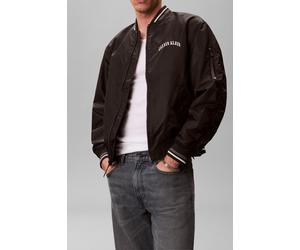 Calvin Klein Long Sleeve Unfilled Nylon Track Jacket Black size M | Bomber Jackets Outlet | Men | Black M