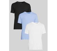 Calvin Klein Loungewear 3 Pack Microfibre T-Shirts, Assorted, Size L, Men Assorted