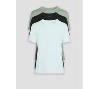 Calvin Klein Loungewear 3 Pack Microfibre T-Shirts, Assorted, Size M, Men Assorted