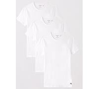 Calvin Klein for man. LV00NB4051 Pack of 3 crew neck t-shirts (XXL), White, Homewear, Cotton, Short sleeve