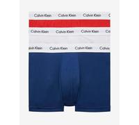 Calvin Klein Low Boxer Shorts Blue White Red (3 Units) - XL