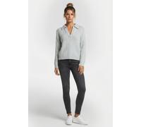 Calvin Klein Ls Boucle Polo Melodic Blue size M | Knitted Sweaters Outlet | Women | Blue M