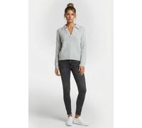 Calvin Klein Ls Boucle Polo Melodic Blue size S | Knitted Sweaters Outlet | Women | Blue S