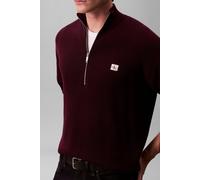 Calvin Klein Ls Ez Cotton Waffle Sweater Passion Plum size XL | Sweaters Outlet | Men | Magenta XL