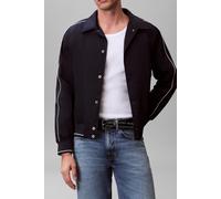 Calvin Klein Ls Nylon Snap Bomber Jacket Dark Sapphire size M | Bomber Jackets Outlet | Men | Blue M