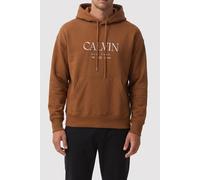 Calvin Klein Ls Premium Fleece Sweatshirt Bronze Gold size L | Hoodies Outlet | Men | Brown L