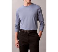 Calvin Klein Ls Supima Interlock Tee Dusty Sailor Blue size XXL | Casual Shirts Outlet | Men | Blue XXL