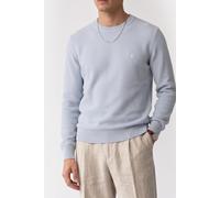 Calvin Klein Ls Textured Cotton Sweater Plein Air size L | Sweaters Outlet | Men L