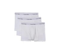 Calvin Klein 3 Pack Relaxed Icon Trunks Cotton Stretch White Large BNIP RRP £44