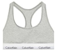 Calvin Klein Bralette Lv00qf8493 Unlined Logo Underband Grey Heather XL Women