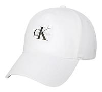 Calvin Klein Monologo Printed Baseball Cap - Bright White