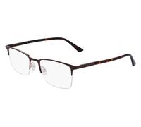 Calvin Klein Man CK22118 200 Optical frames Metal Brown Squared