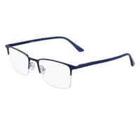 Calvin Klein Man CK22118 438 Optical frames Metal Blue Squared
