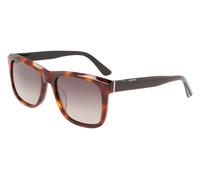 Calvin Klein Man CK22519S 236 Sunglasses Acetate Havana Brown Squared Normal Shaded