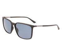 Calvin Klein Man CK22522S 002 Sunglasses Bio-inject Black Grey Squared Photochromatic Photochromatic