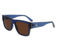 Calvin Klein Man CKJ23605S 400 Sunglasses Bio-inject Blue Brown Squared Normal Normal