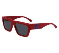 Calvin Klein Man CKJ23653S 600 Sunglasses Bio-inject Red Smoke Squared Normal Normal